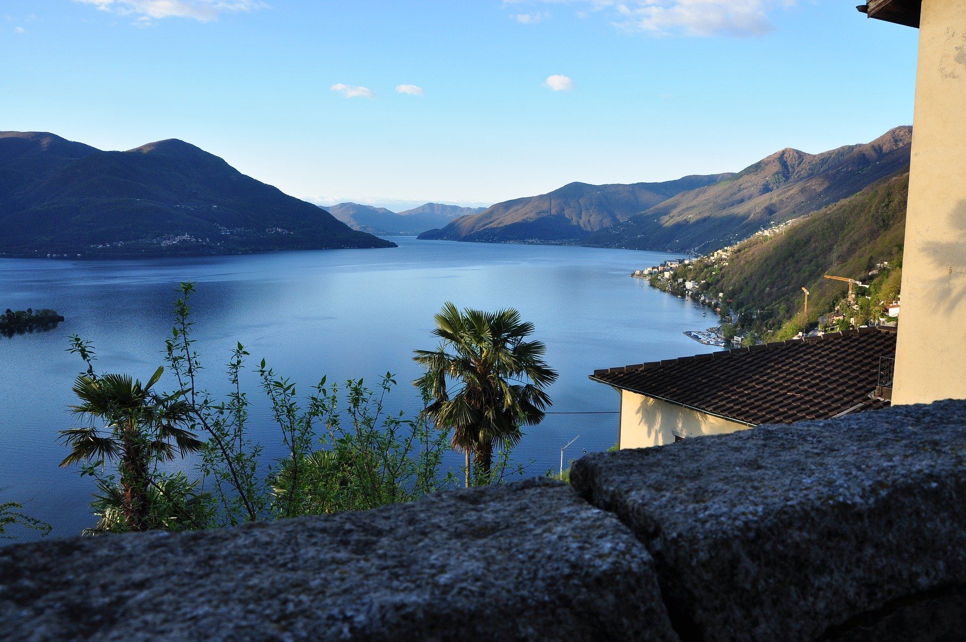 Lago Maggiore in Italien
