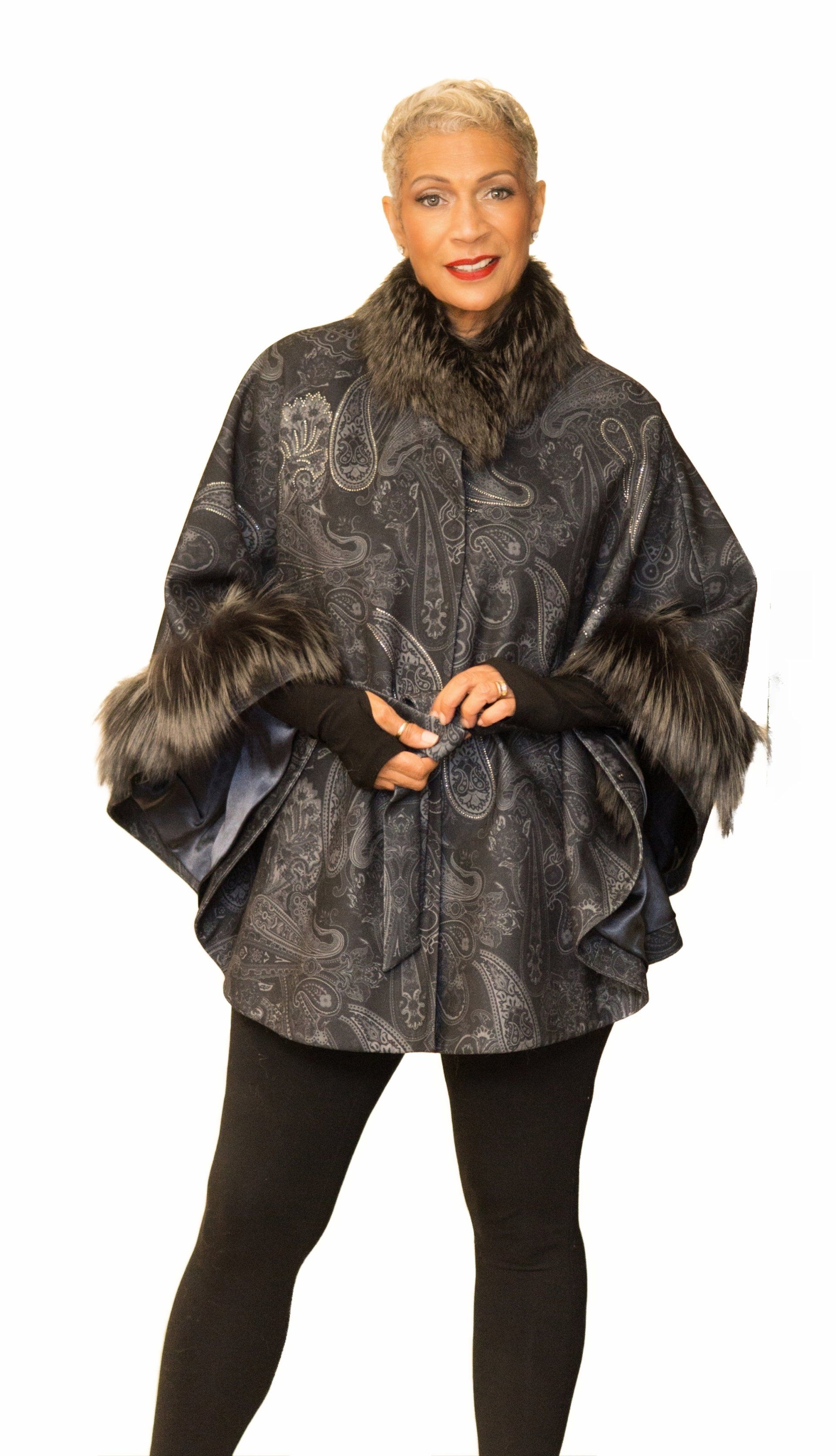 Girl Wearing Fur Coat — Bethesda, MD — JS Furs