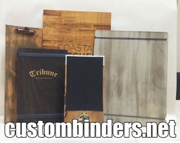 Custom Menu Covers