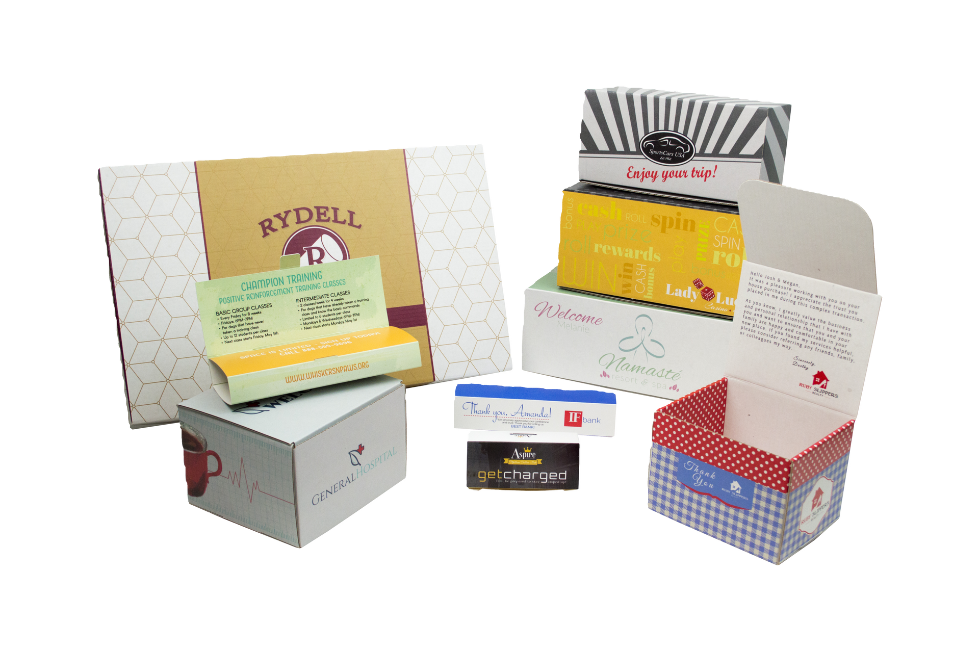 Custom branded packaging box with full-color printing – Sacramento