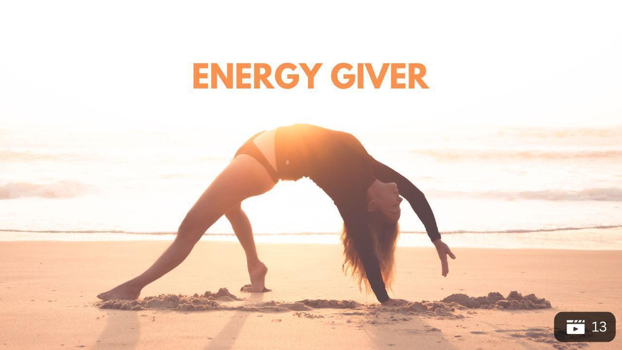 Intro programme Energy Giver