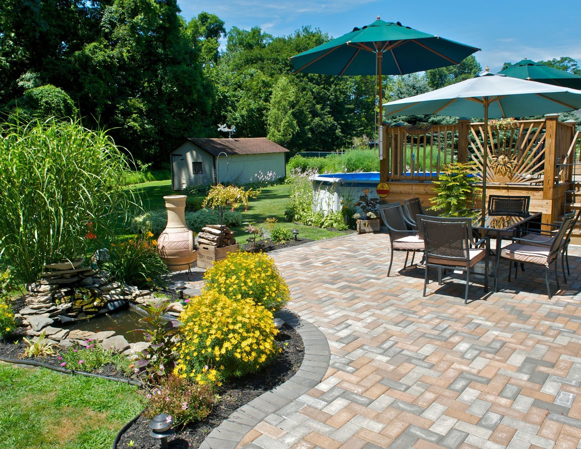 backyard landscape design in halifax