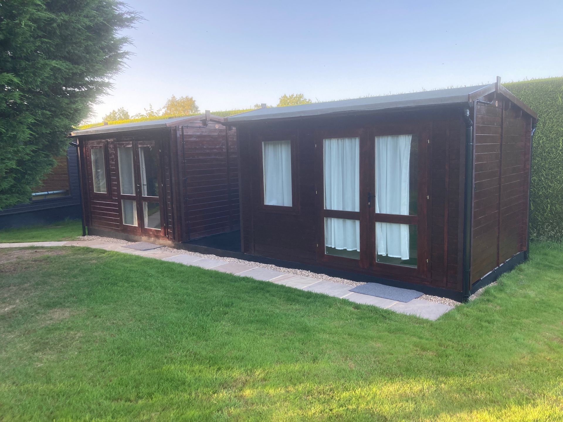 shed after completion