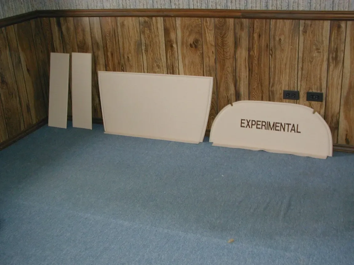 The word experimental that is on a piece of paper