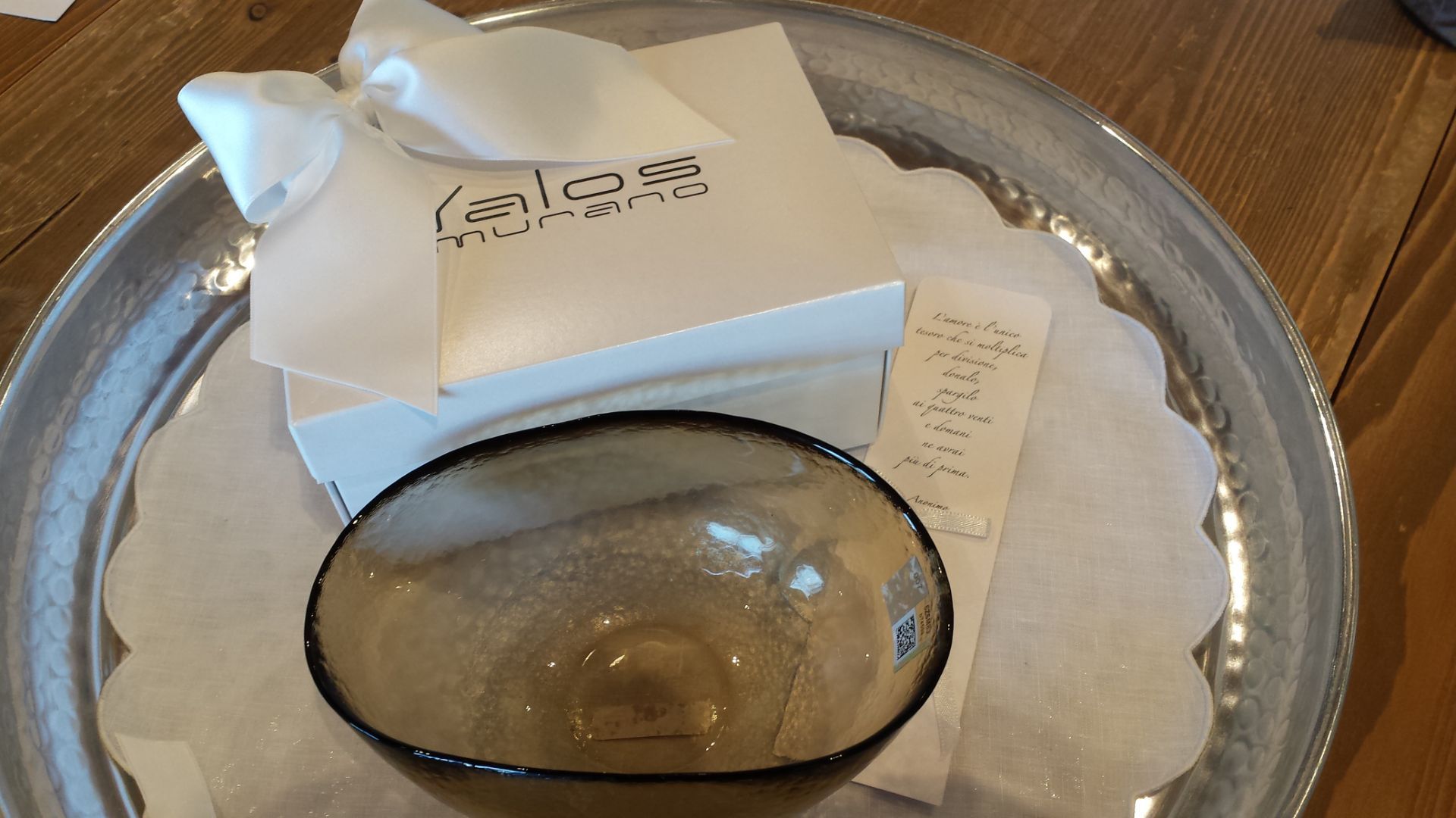 ciotola raffinata per un evento