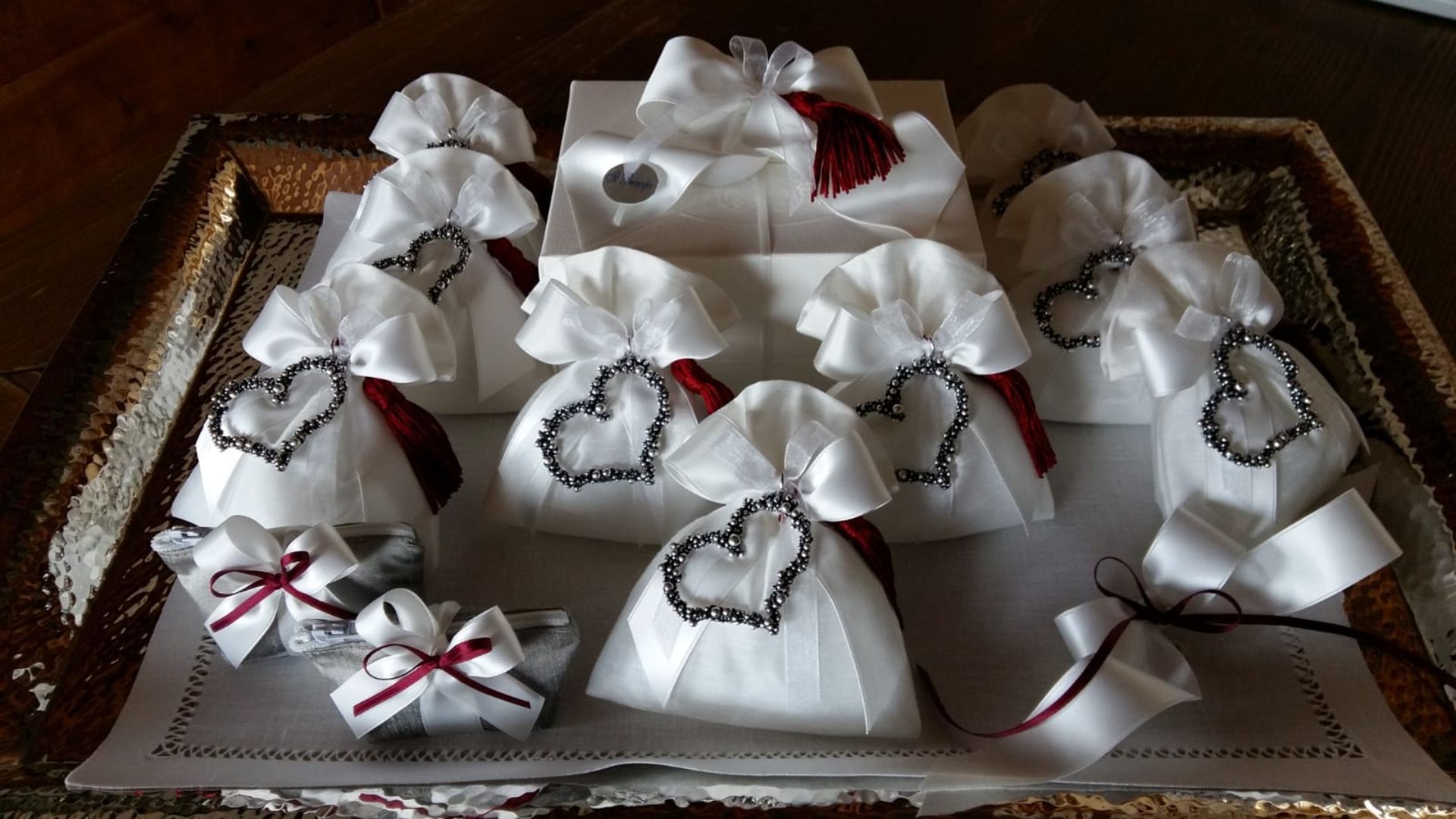 bomboniere per la cresima con cuore