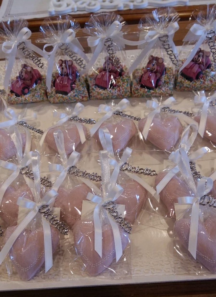 bomboniere per compleanno di diciotto anni