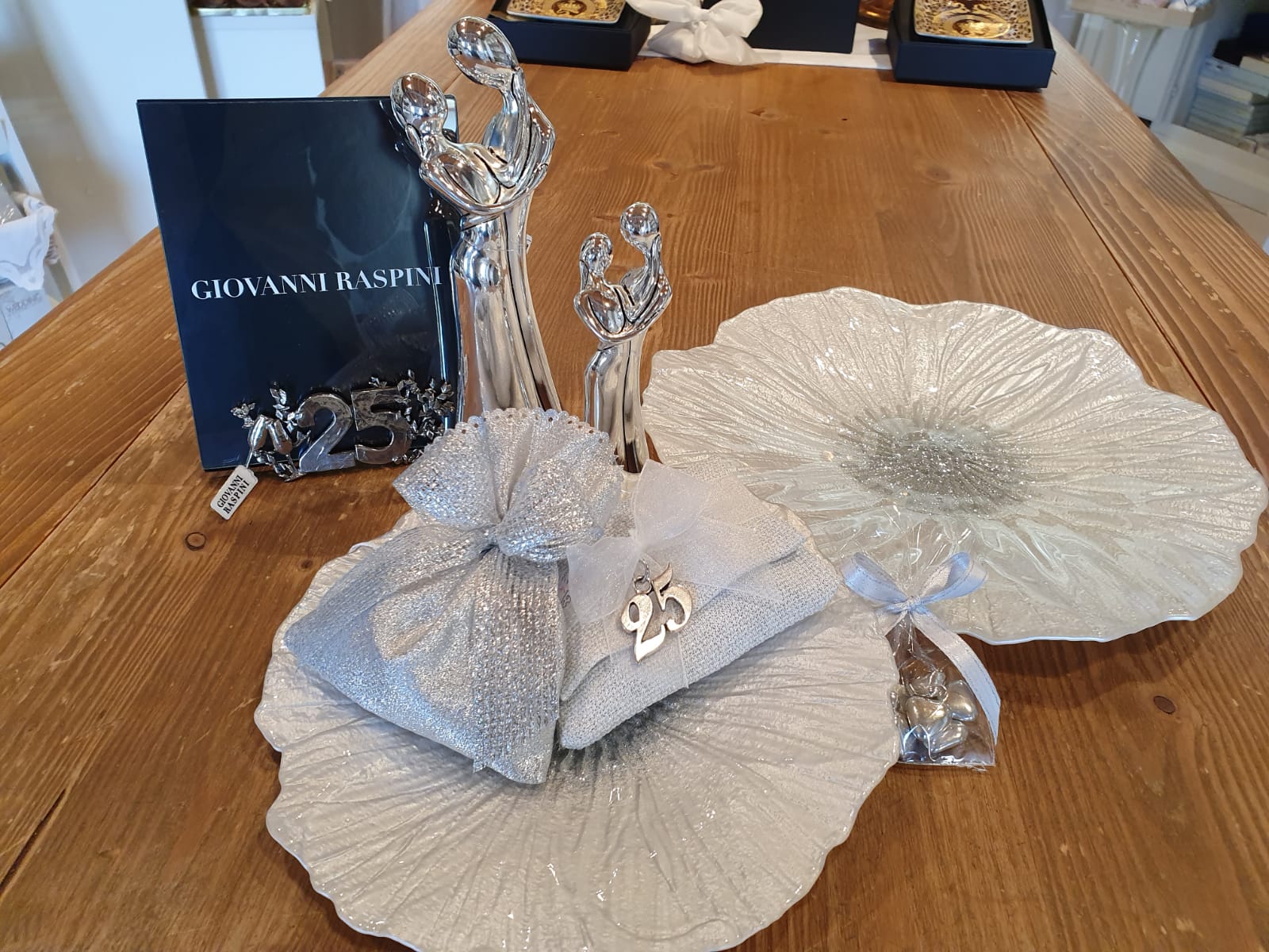 bomboniera per venticinquesimo compleanno