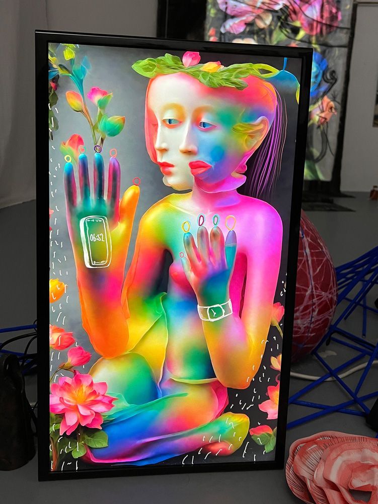 Kunst aus künstlicher KI