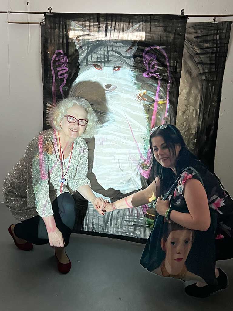 Green Man - Ansicht der Ausstellung im Rahmen des 