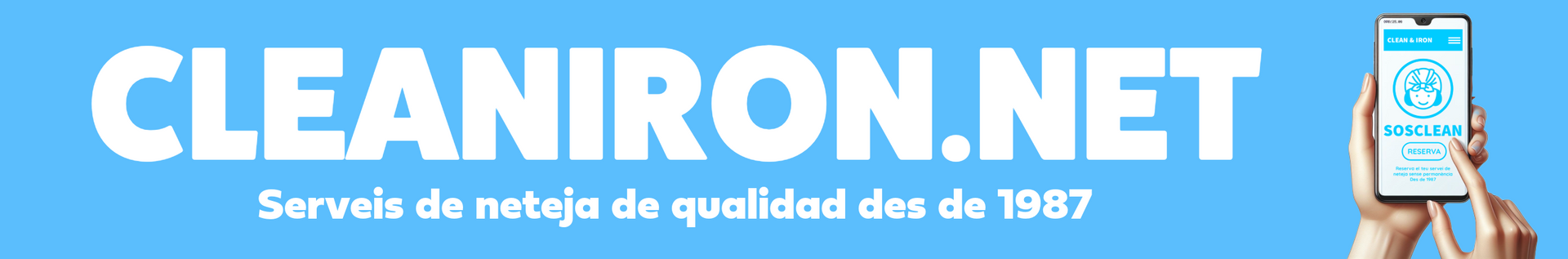 39 anys d'experiencia en el sector de la neteja