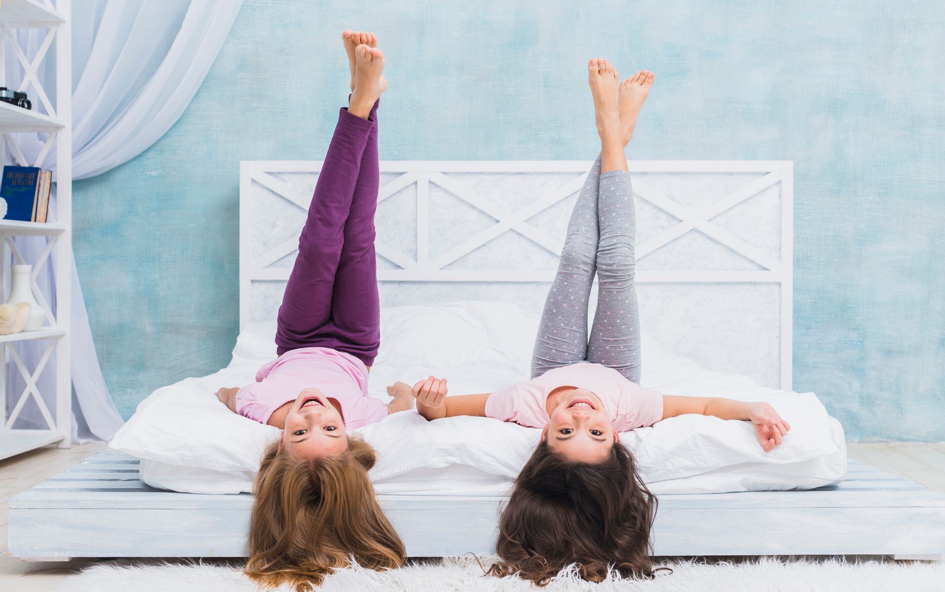 Niños en su habitación