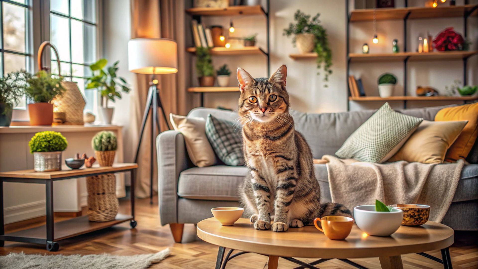Un gato en casa Un gato en casa