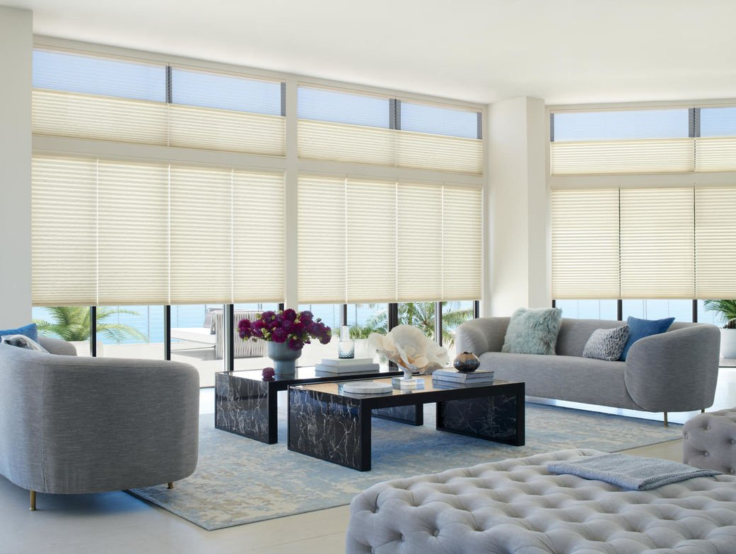 Duette® Honeycomb Shades Corning, New York (NY) Hunter Douglas cell shades, cell blinds, honeycomb blinds