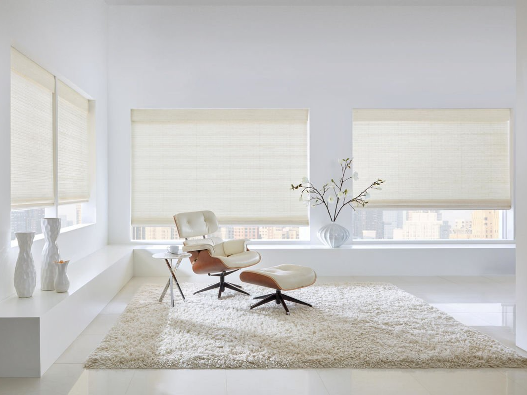 Provenance® Woven Wood Shades Corning, New York (NY) Hunter Douglas bamboo blinds, wood shades, bamboo shades