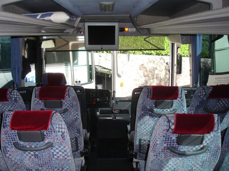sedili di bus a 40 posti