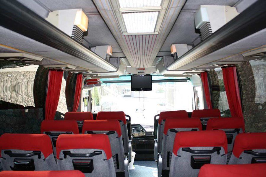 interno bus a 40 posti Gran Turismo