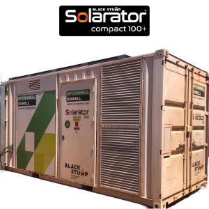 A container labeled