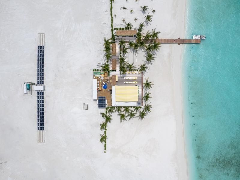 Solarators providing sustainable energy and refrigeration to off-grid Bahamian resort