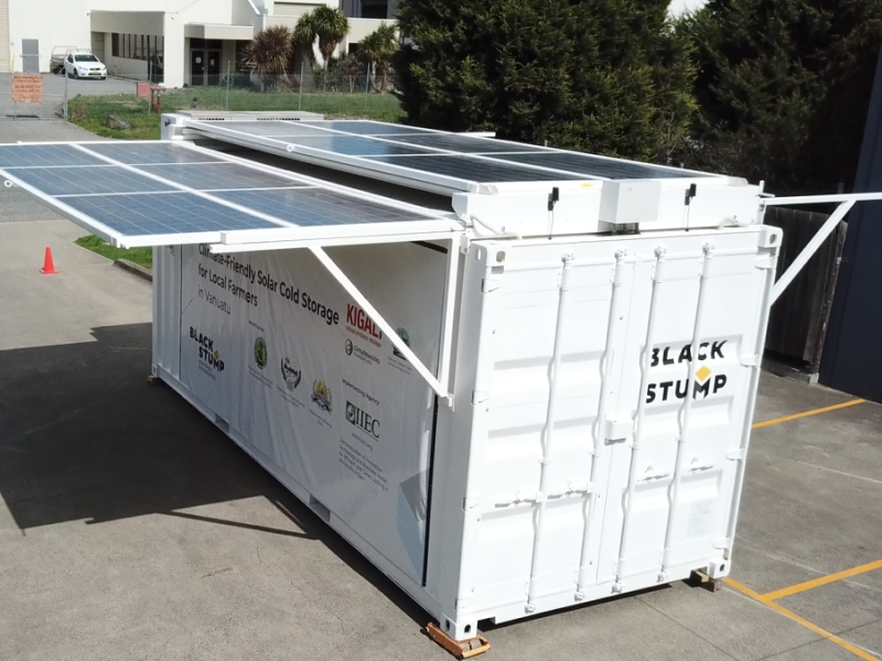 Solarators commissioned for a government agri project in remote Vanuatu