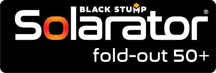 Black Stump Solarator logo with