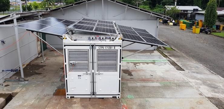 Custom Solarator mortuary used in Papua New Guinea hospital