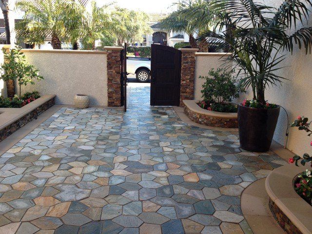 Complete Back Yard Landscape, Landscaping by Hiro, Inc. in Huntington Beach, CA