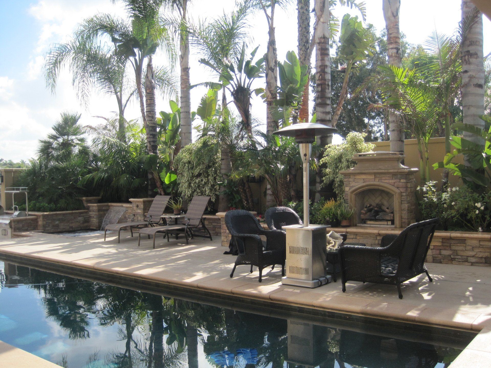 Complete Back Yard Landscape, Landscaping by Hiro, Inc. in Huntington Beach, CA