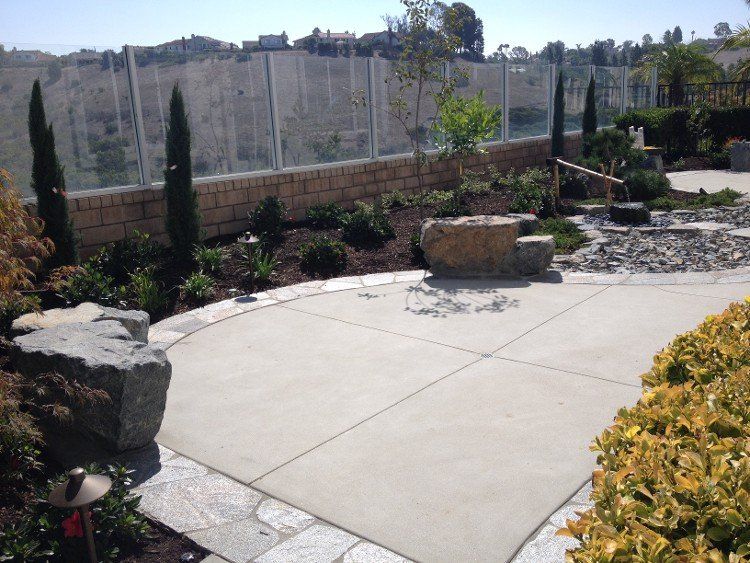 Complete Back Yard Landscape, Landscaping by Hiro, Inc. in Huntington Beach, CA