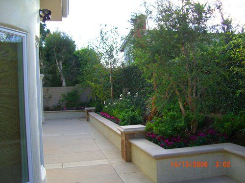 Complete Back Yard Landscape, Landscaping by Hiro, Inc. in Huntington Beach, CA