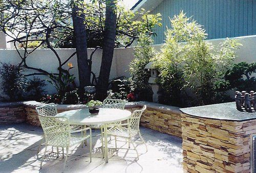 Complete Back Yard Landscape, Landscaping by Hiro, Inc. in Huntington Beach, CA