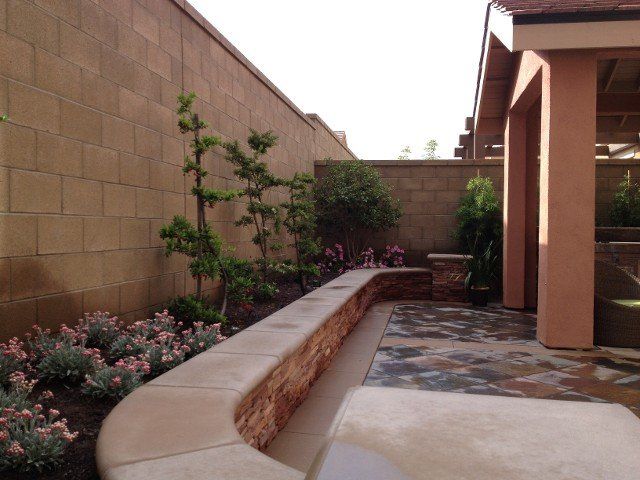 Complete Back Yard Landscape, Landscaping by Hiro, Inc. in Huntington Beach, CA