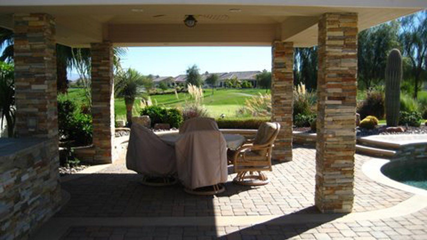 Complete Back Yard Landscape, Landscaping by Hiro, Inc. in Huntington Beach, CA