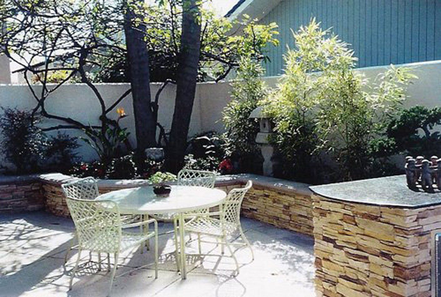 Complete Back Yard Landscape, Landscaping by Hiro, Inc. in Huntington Beach, CA