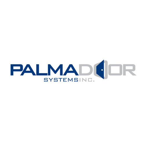 Palma door systems inc. logo on a white background