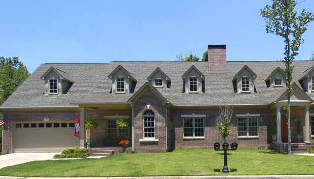 Exterior of townhomes