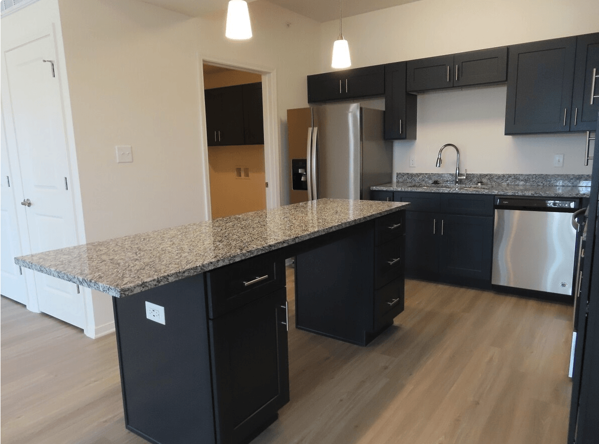 Interior of kitchen