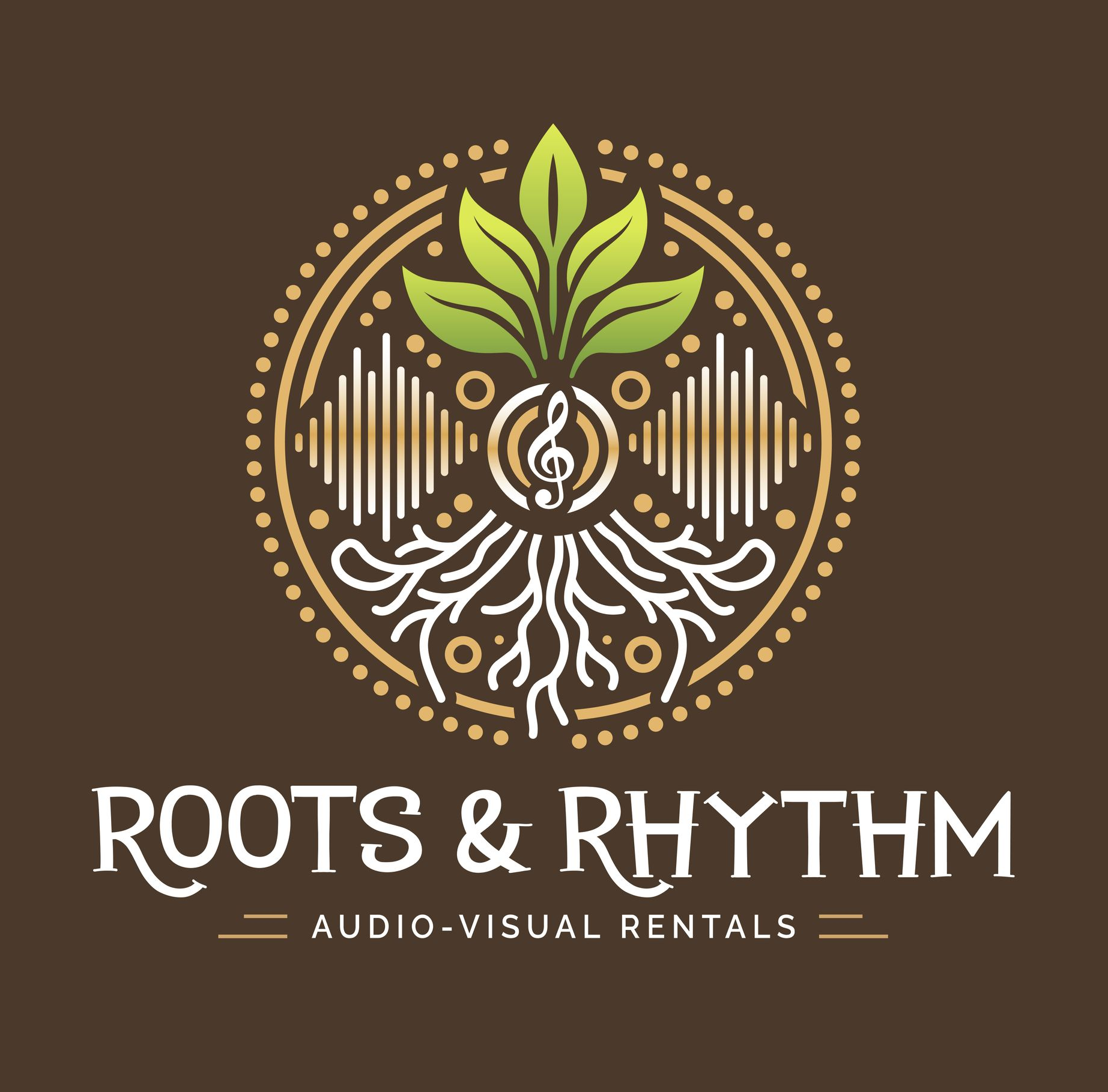 Logo for Omega Sealcoat and Striping: Black and yellow design with crossed striping guns, road, and text 