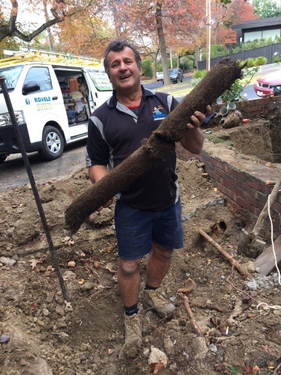 A man is holding a large piece of wood in his hands