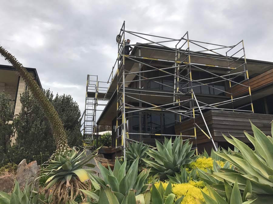 Raised Home Scaffolding Hire Adelaide