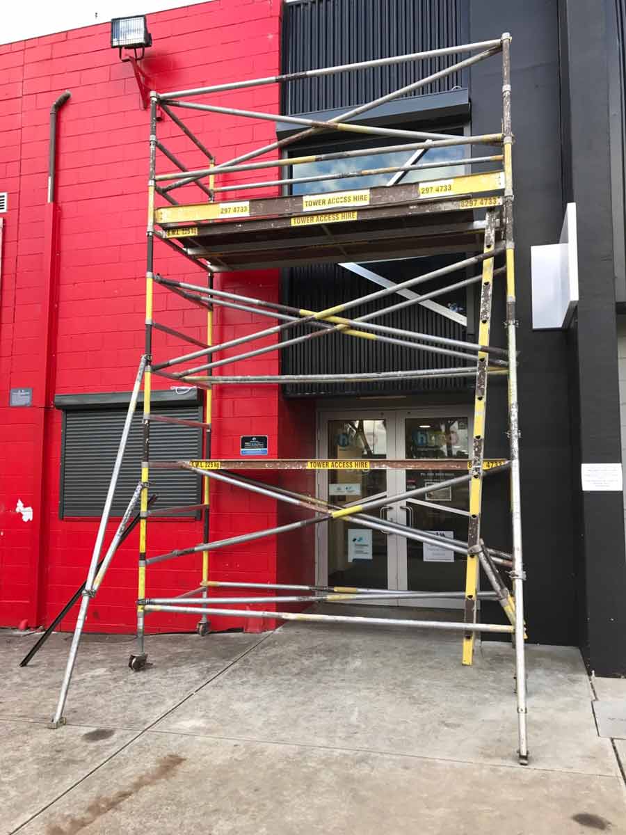 New Business Construction Scaffold Adelaide