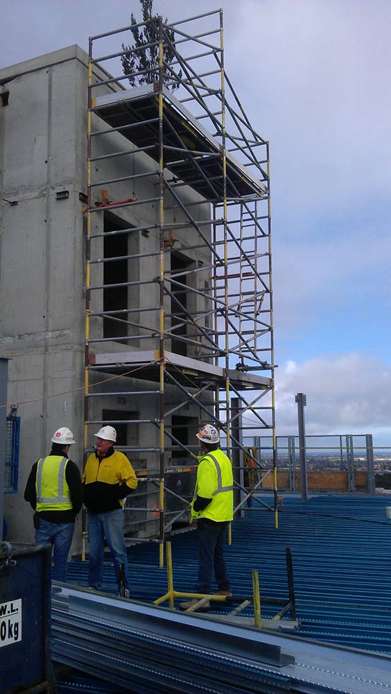 Tall Building Commercial Scaffold Hire Adelaide