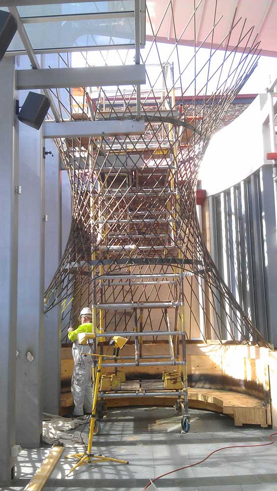 Scaffold Hire Inside Structure Adelaide