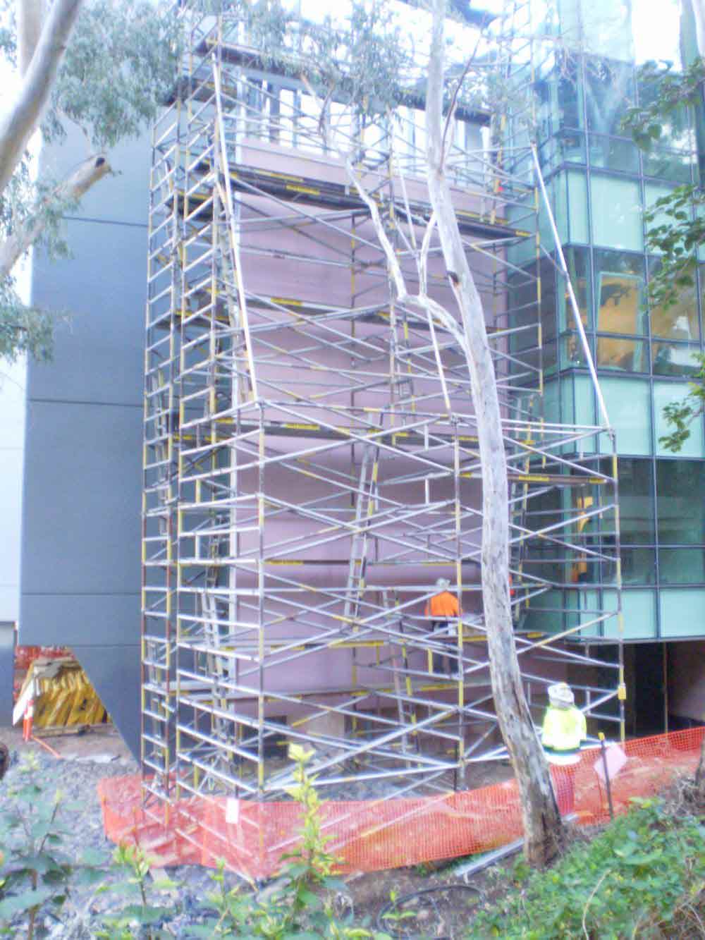 Scaffolding Construction Site Building