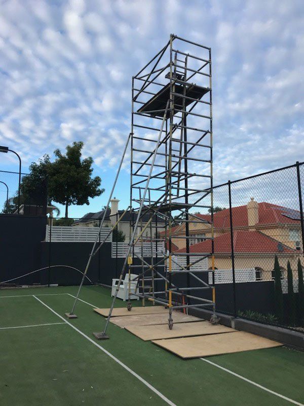 Tennis Court, Tower Access Hire