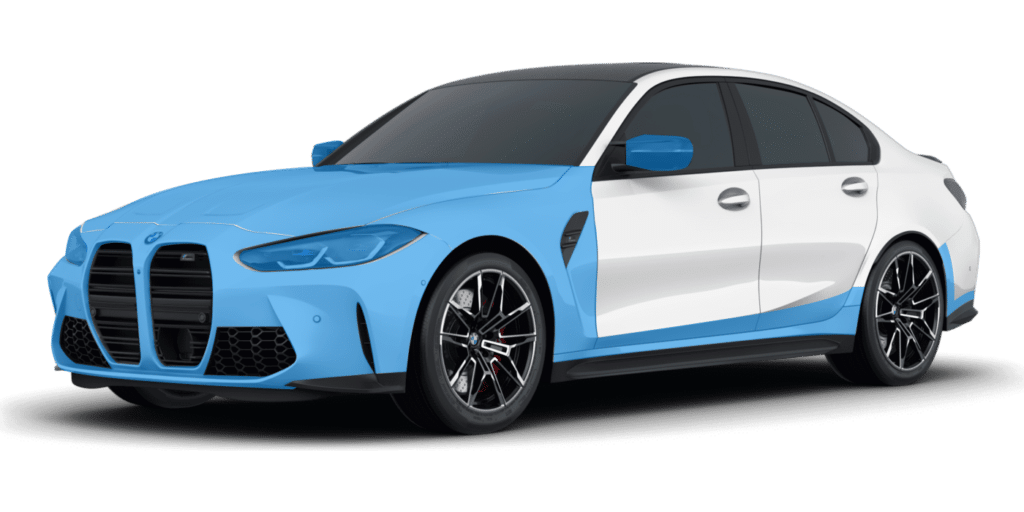 A red tesla model s is shown on a white background.