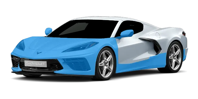 A red tesla model s is shown on a white background.