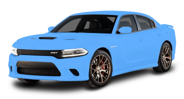 A red tesla model s is shown on a white background.