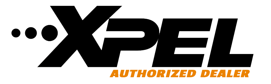 The xpel authorized dealer logo is shown on a white background