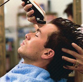 Hair styling - Ilford, Essex - Head Office - Man hair cut